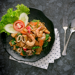 ผัดซีอิ้วทะเล