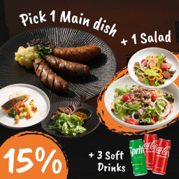 Main Dish with Salad