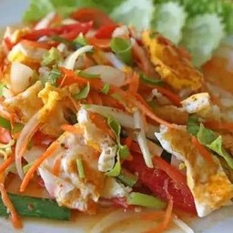ยำไข่ดาว