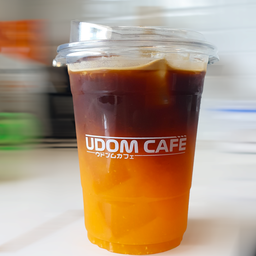 Black Orange (อเมริกาโน+ส้ม)