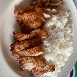 บุปผาข้าวมันไก่/ต้มเลือดหมู แม่โจ้
