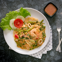 สุกี้แห้งทะเล