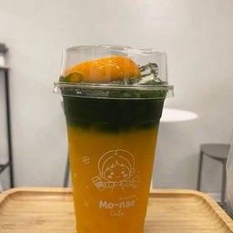 มัทฉะน้ำส้ม (เย็น)