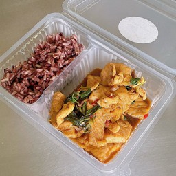 Clean food กะเพราหมู