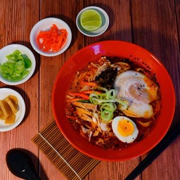 ต้มยำราเมนหมูชาชู