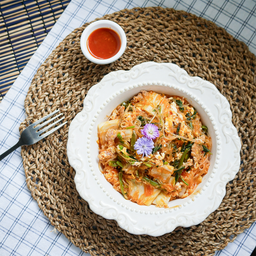 สุกี้แห้งหมู