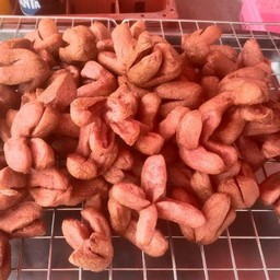 ไส้กรอกแดงทอด