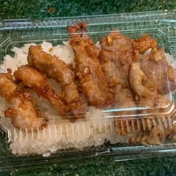 ข้าวเหนียว+หมู