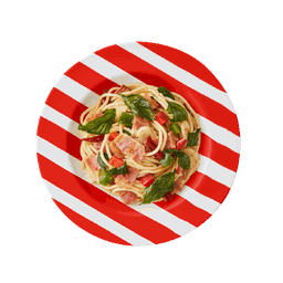 สปาเก็ตตี้ผัดขี้เมาเบคอน