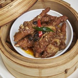 ขาไก่นึ่งเต้าซี่