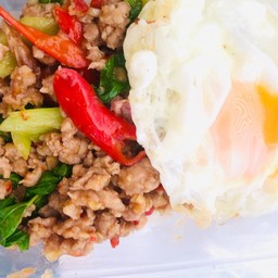 เซตข้าวกะเพราหมูสับ 5 กล่อง