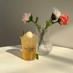 ชาเขียวมะลิลิ้นจี่