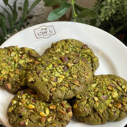 Matcha Pistachio Cookies - มัทฉะ พิสตาชิโอ คุกกี้