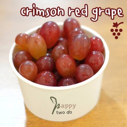 องุ่นคิมสัน ออสเตรเลีย (ไร้เมล็ด) ผลไม้ พร้อมทาน