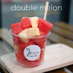 แตงโม + แตงธิเบต ผลไม้ พร้อมทาน