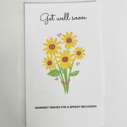 การ์ด Get well soon