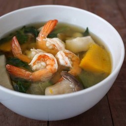 แกงเลียงกุ้ง