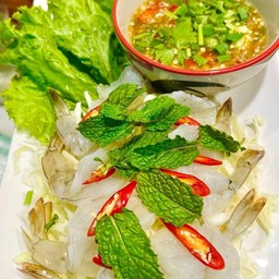 กุ้งแช่น้ำปลา