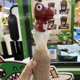 ไมโลเย็นในขวดไดโนเสาร์ คละสี