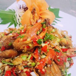 ผัดพริกเกลือรวมทะเล