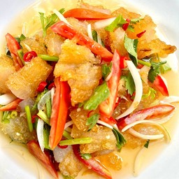 ยำเอ็นหมู