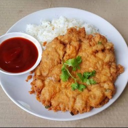 ข้าวไข่เจียวหมูสับ