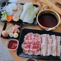 ชุดหมูชาบู Pork Shabu Set