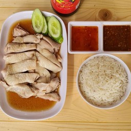 ข้าวมันไก่สิงคโปร์ชุดเล็ก