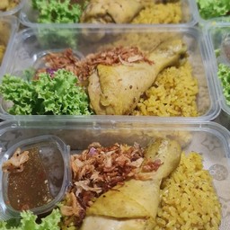 ข้าวหมกไก่ น่องไก่