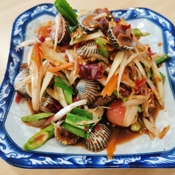 ตำหอยแครง