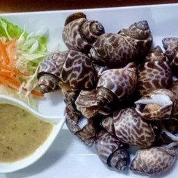 หอยหวานลวกจิ้ม