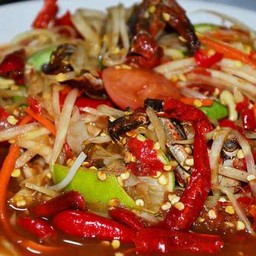 ส้มตำปูปลาร้า