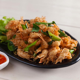 หัวมังกรทอด