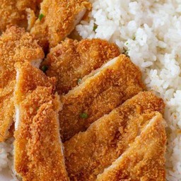 ข้าวหน้าไก่กรอบ ธรรมดา