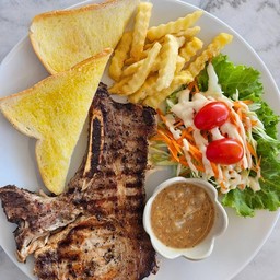 สเต๊กหมูพอร์คชอพ