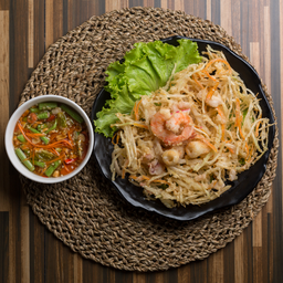 ส้มตำทอด