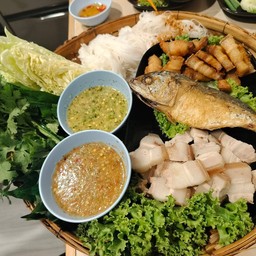 เมี่ยงหมูสามชั้น ต้ม_ทอด