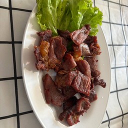 เนื้อแดดเดียวทอด