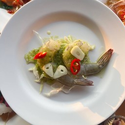 กุ้งแช่น้ำปลา