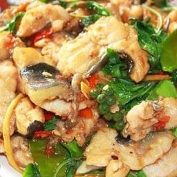 ปลาคังผัดฉ่า
