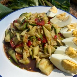 ตำแตงไข่ต้ม