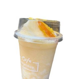 โยเกิร์ต+ส้ม+น้ำผึ้ง ปั่น