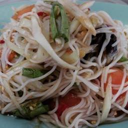 ตำซั่วปู ปลาร้า