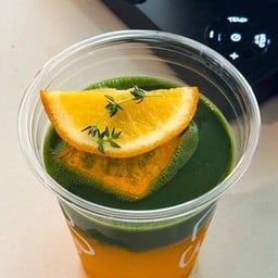 มัทฉะส้ม(ไม่ใส่นม)