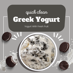กรีกโยเกิร์ต รสคุ้กกี้แอนด์ครีม (Cookie&Cream)