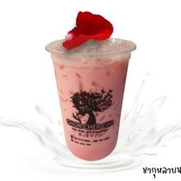 ชากุหลาบนม