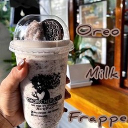 นมสดโอริโอ้ปั่น