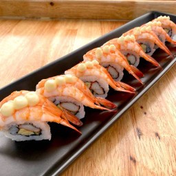 กุ้งมายองเนสโรล 8ชิ้น