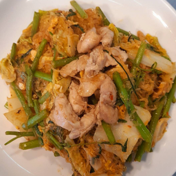 สุกี้แห้งไก่