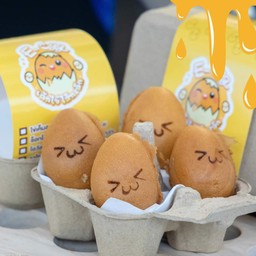 เค้กไข่ ไส้ทะลัก กล่อง 4 ชิ้น (เลือกรสได้เองที่ต้องการ)